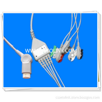 Philips M3500B/M43120A/M43200A Patient Monitor ECG Cables